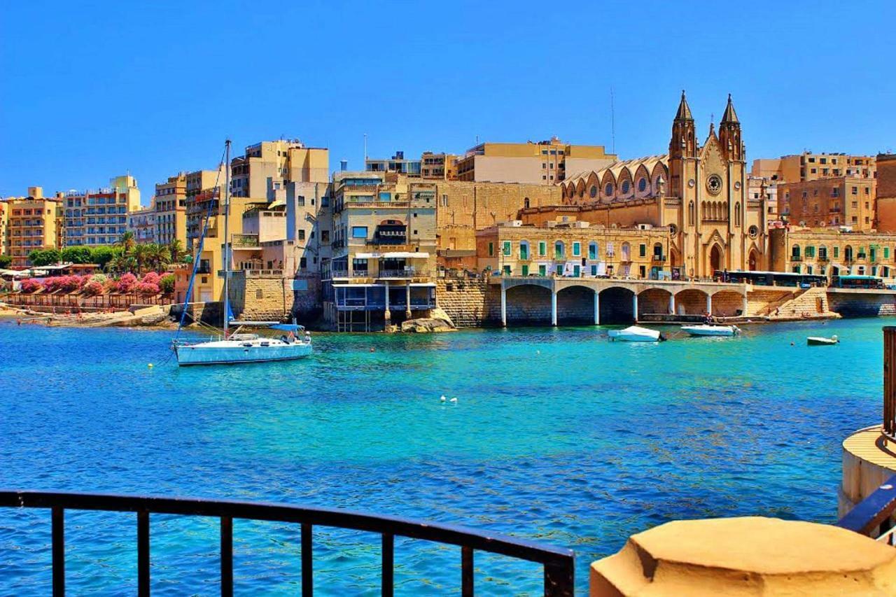 Modern Apartment Just Off The Promenade Sliema Exterior photo